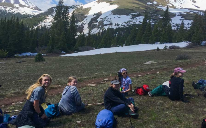 rocky mountain backpacking program for girls only